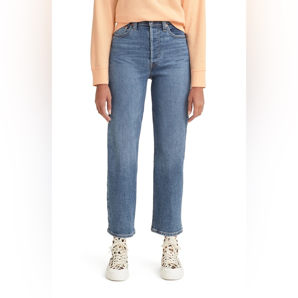 Levi Ribcage Ankle Jeans